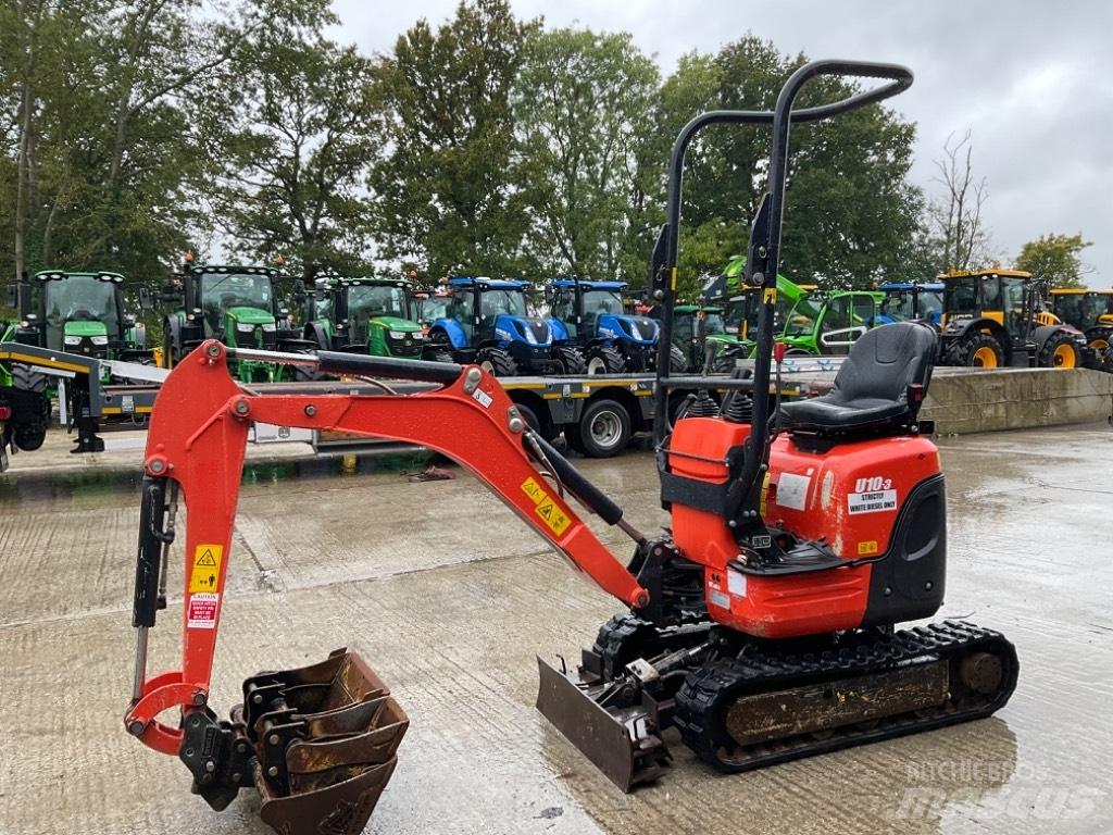 Kubota U 10-3 小型挖土機/掘鑿機<7t(小型挖掘機)
