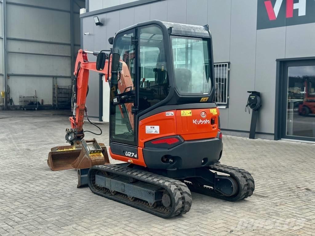 Kubota U 27-4 小型挖土機/掘鑿機<7t(小型挖掘機)