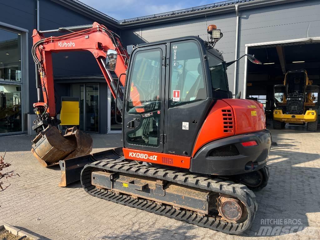 Kubota KX 080-4 中型挖土機/掘鑿機/挖掘機 7t-12t