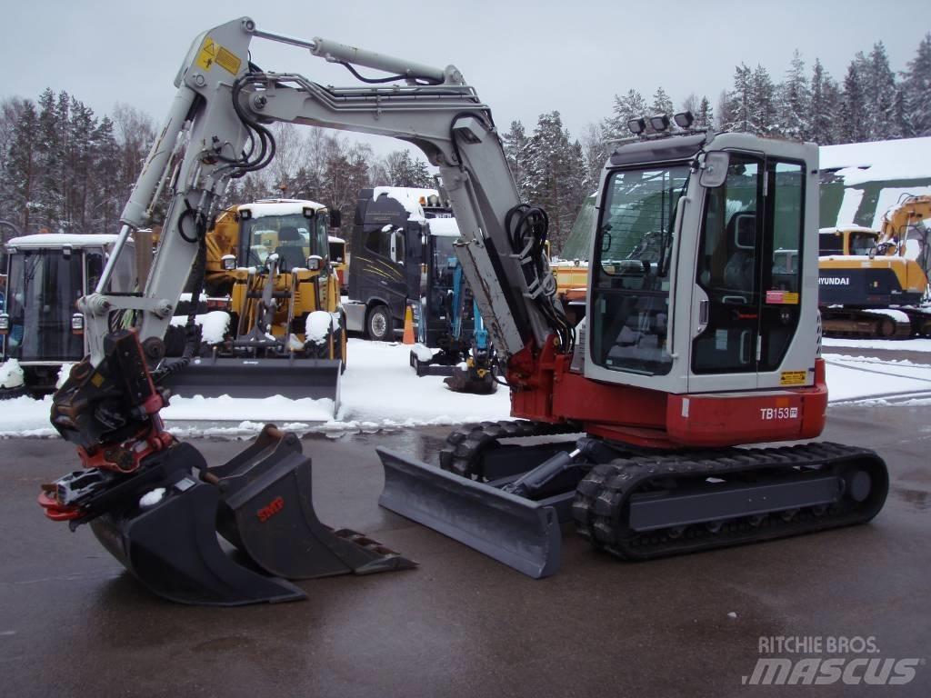 Takeuchi TB153FR 小型挖土機/掘鑿機<7t(小型挖掘機)
