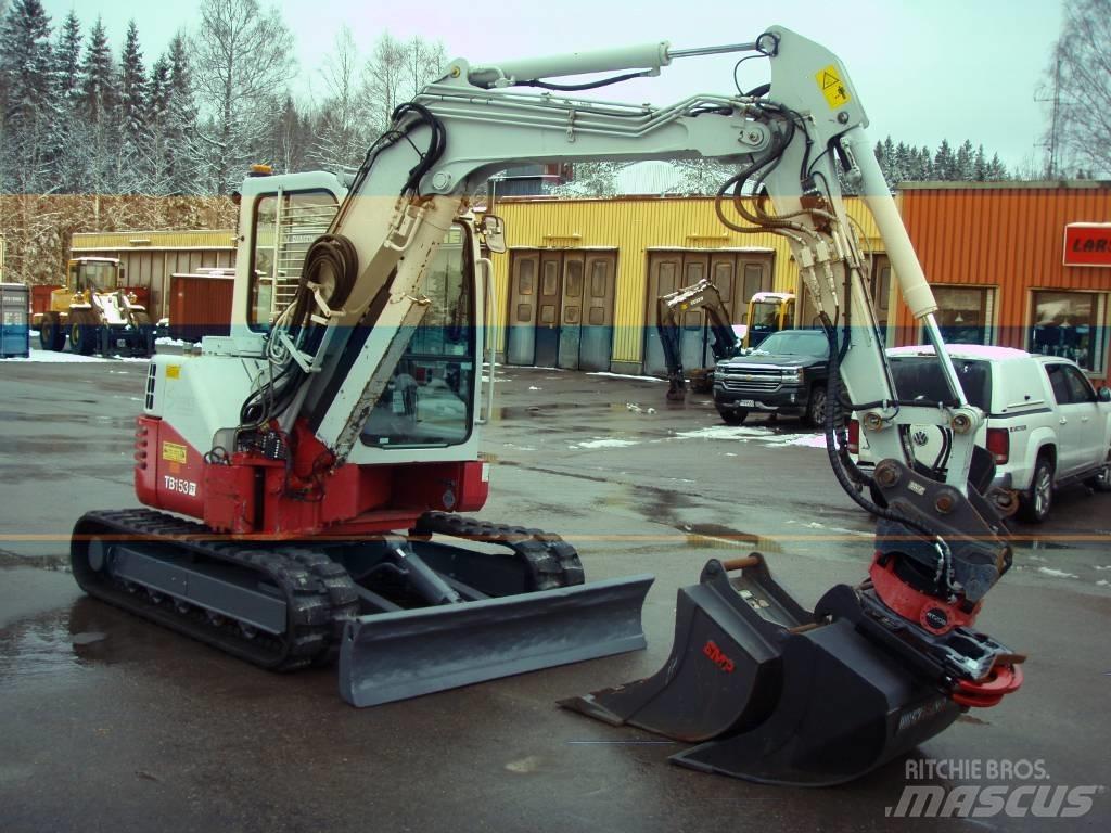 Takeuchi TB153FR 小型挖土機/掘鑿機<7t(小型挖掘機)