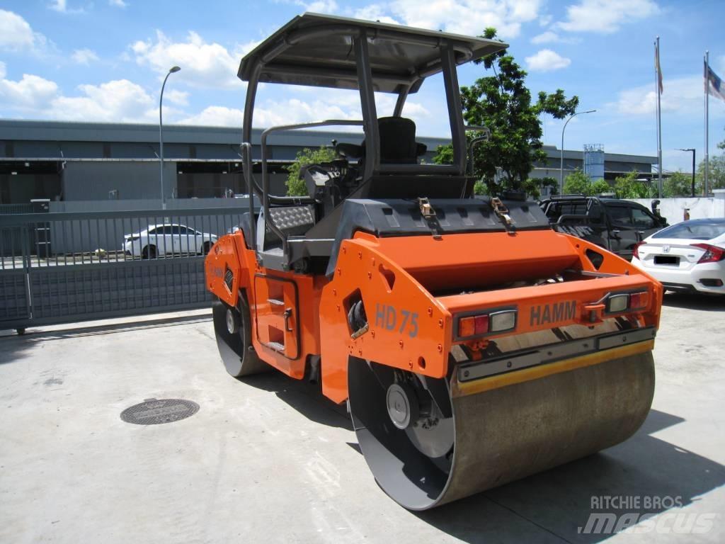 Hamm HD 75 雙輪滾壓機