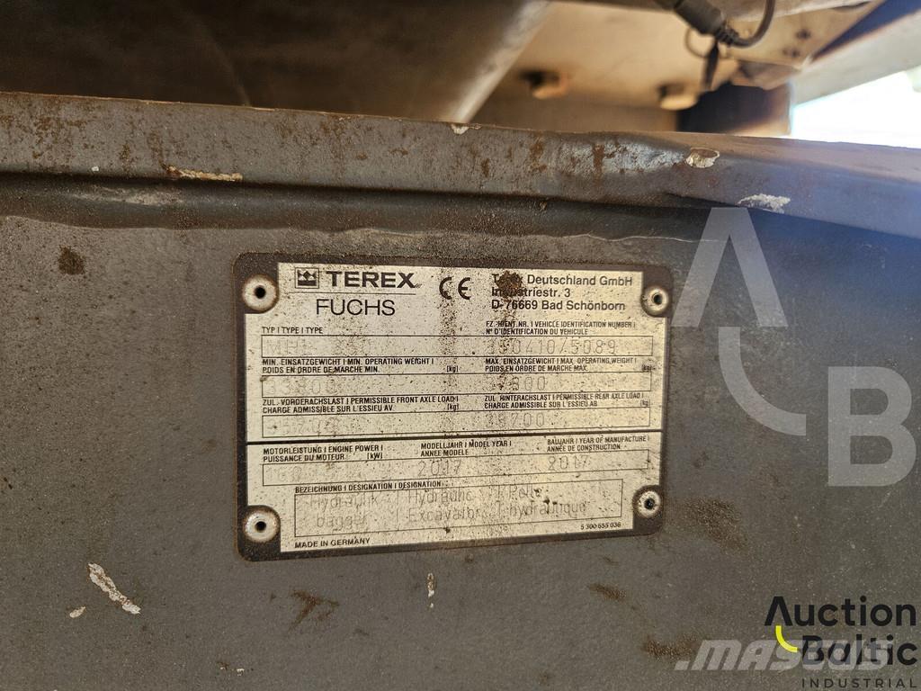 Fuchs MHL 350 旋轉式挖土機/掘鑿機/挖掘機