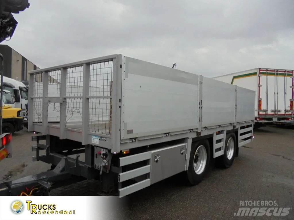 GS AN-2000 + 2 axle 平板式/側卸式拖車