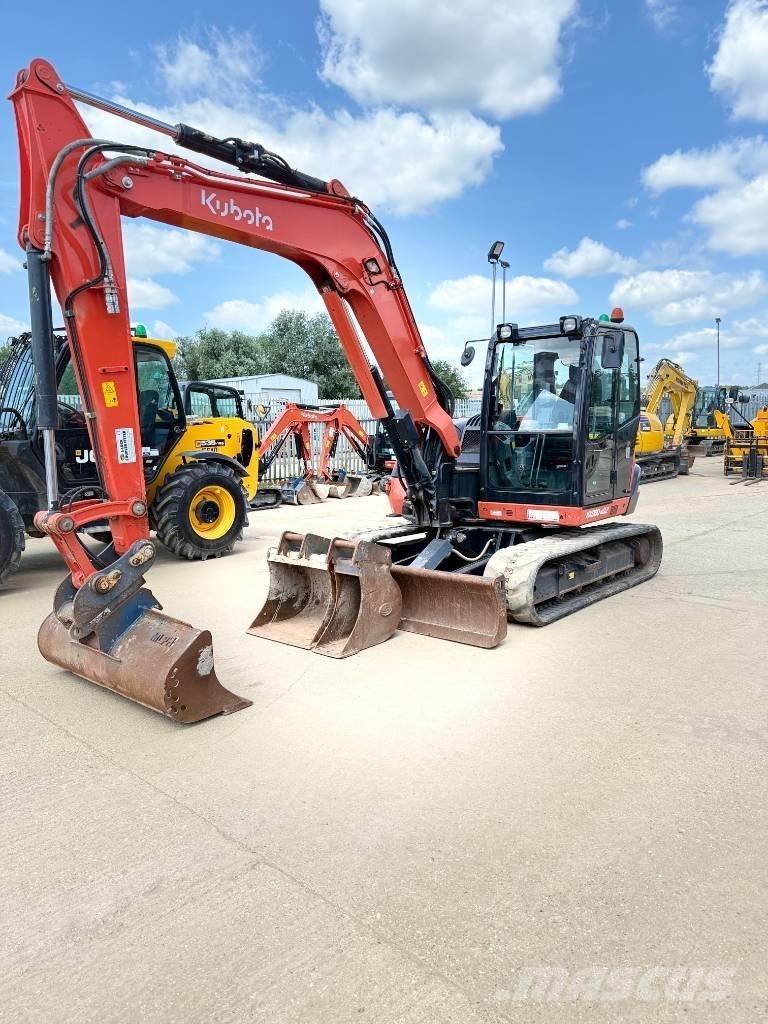 Kubota KX 080-4 中型挖土機/掘鑿機/挖掘機 7t-12t