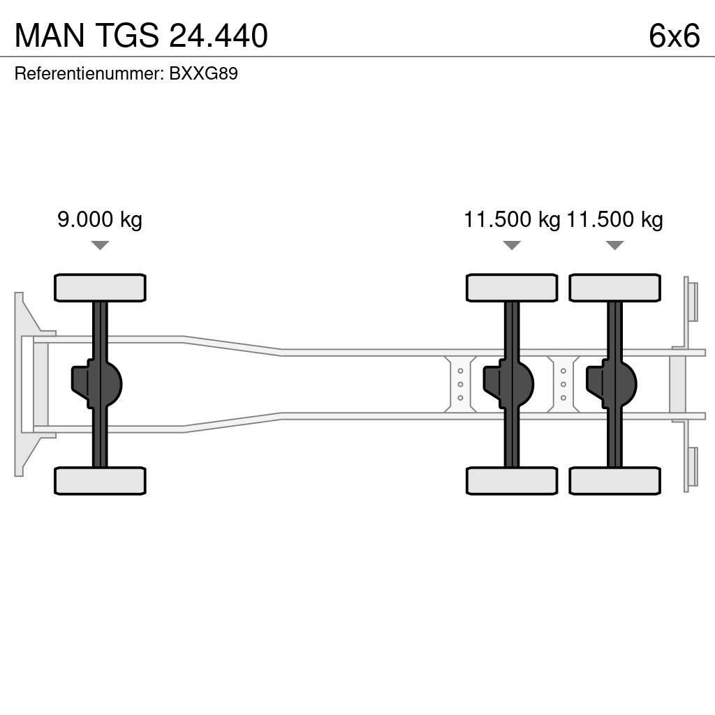 MAN TGS 24.440 吊鉤式起重車