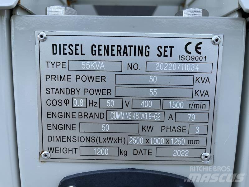 Cummins 55 kVA 柴油發電機