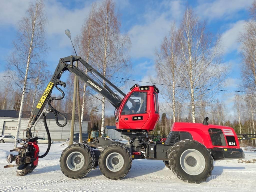Komatsu 931 收穫機