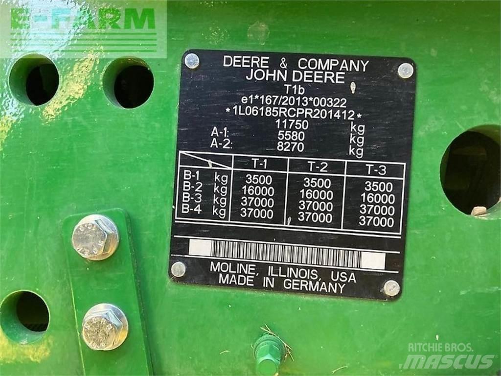 John Deere 6r185 曳引機