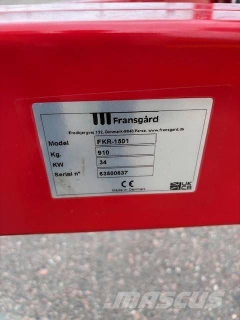 Fransgård FKR 1501 莖葉去葉機