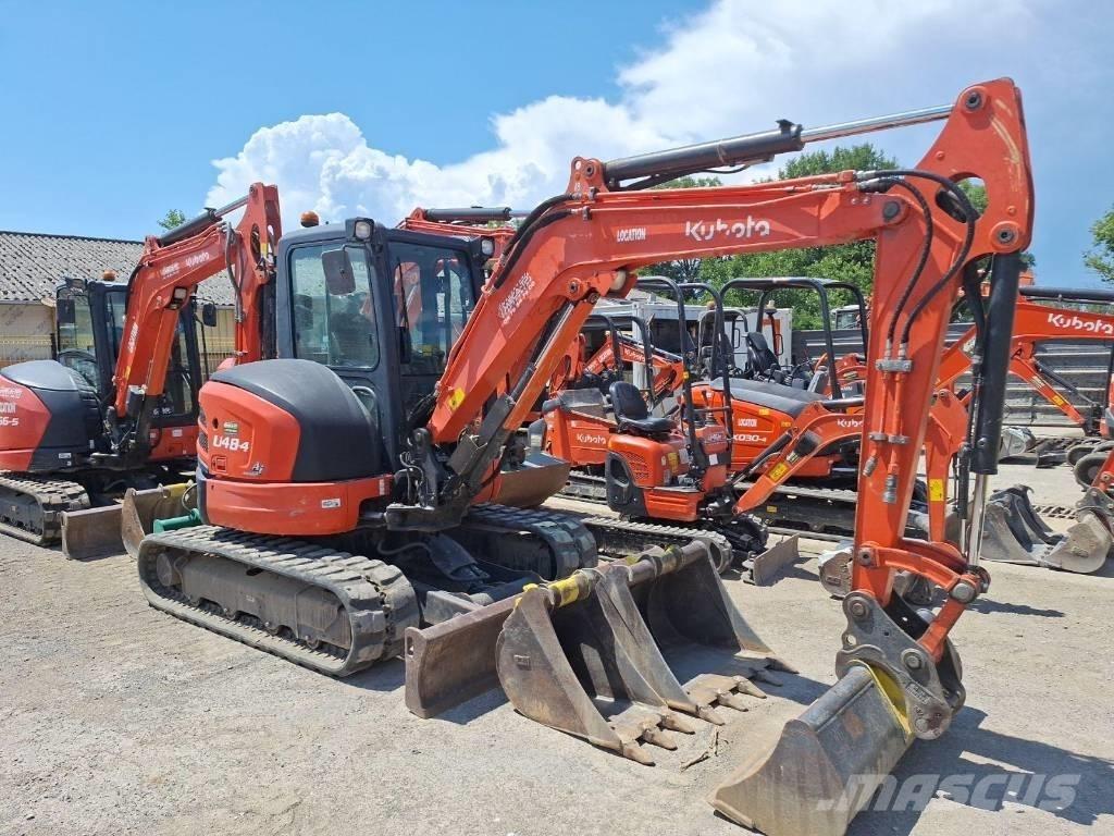 Kubota U 48-4 小型挖土機/掘鑿機<7t(小型挖掘機)
