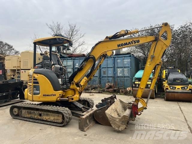 Komatsu PC 35 MR 5 小型挖土機/掘鑿機<7t(小型挖掘機)