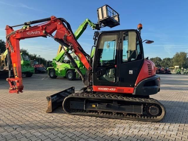 Kubota KX080-4a2 中型挖土機/掘鑿機/挖掘機 7t-12t