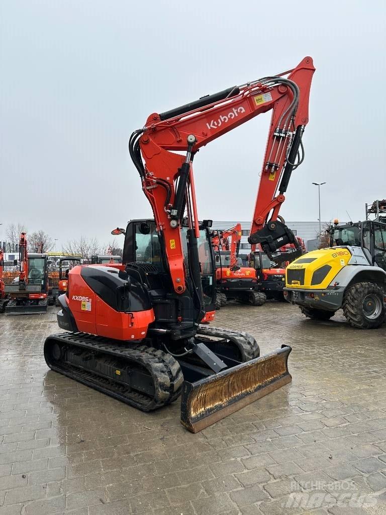 Kubota KX 085-5 2PGL 中型挖土機/掘鑿機/挖掘機 7t-12t