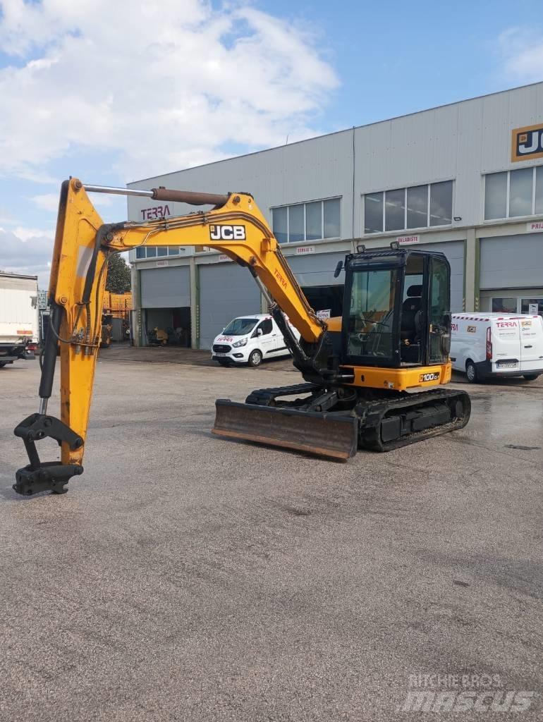 JCB 100 C 中型挖土機/掘鑿機/挖掘機 7t-12t