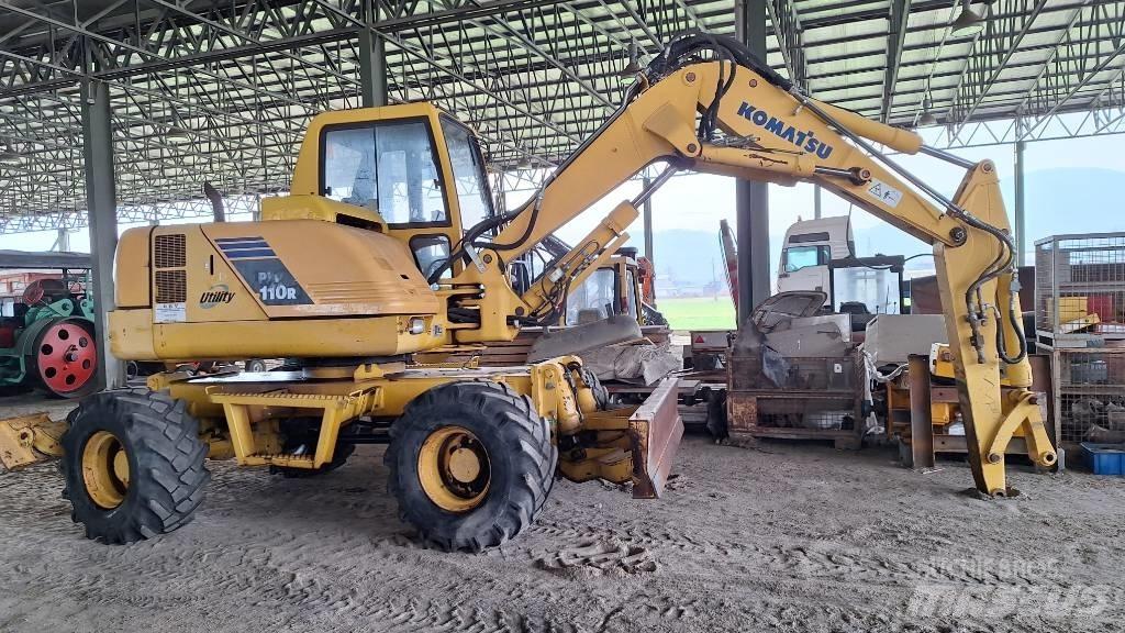 Komatsu PW 110 旋轉式挖土機/掘鑿機/挖掘機