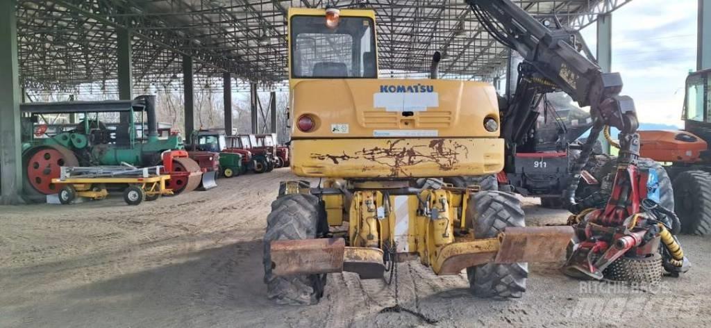 Komatsu PW 110 旋轉式挖土機/掘鑿機/挖掘機
