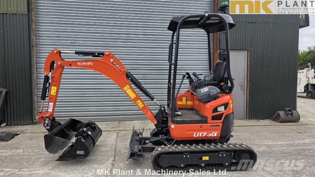 Kubota U 17-3a 小型挖土機/掘鑿機<7t(小型挖掘機)