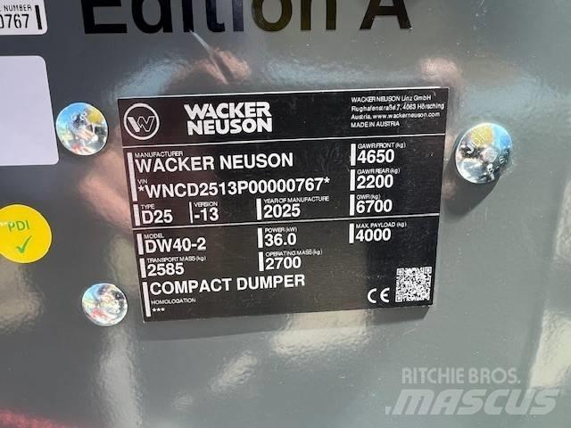 Wacker Neuson DW 40 鉸接式起吊車
