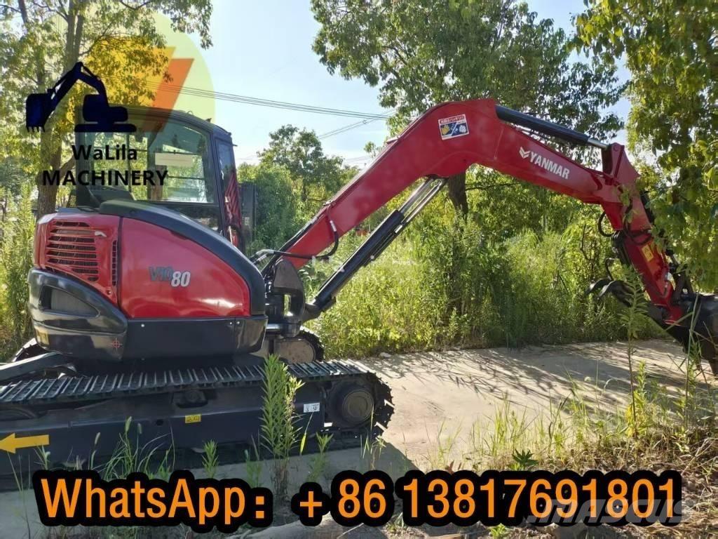 Yanmar Vio 80 中型挖土機/掘鑿機/挖掘機 7t-12t