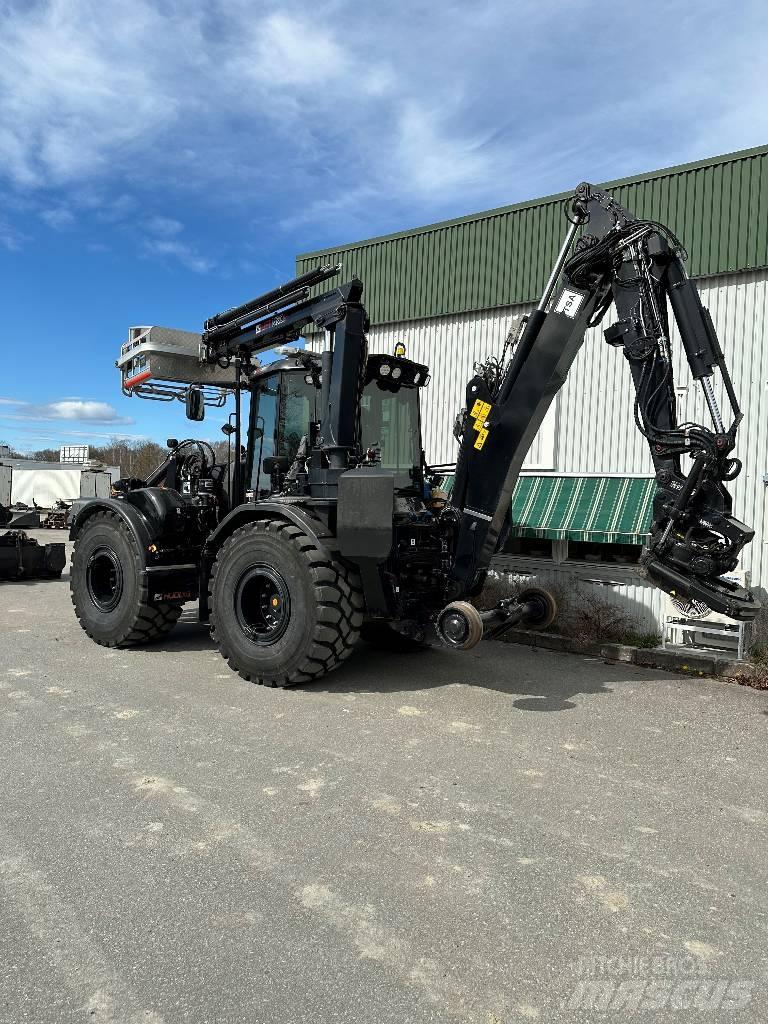 Huddig 1260D Rail 反鏟裝載機