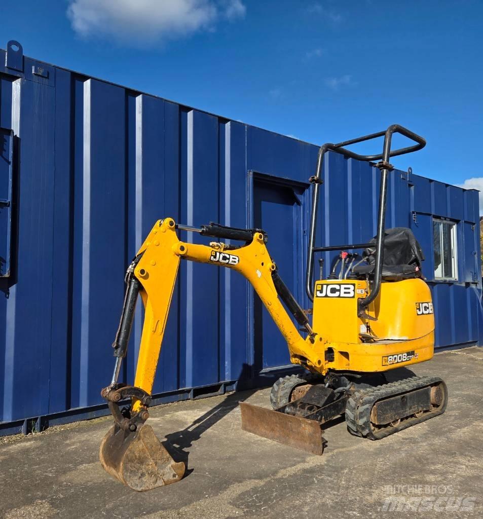 JCB 8008 CTS 3 Bkts 小型挖土機/掘鑿機<7t(小型挖掘機)
