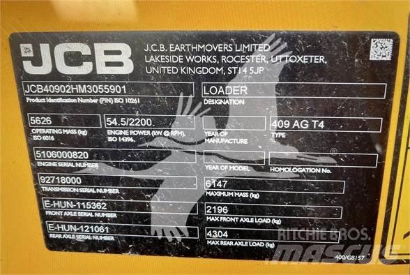 JCB 409 輪胎式裝載機