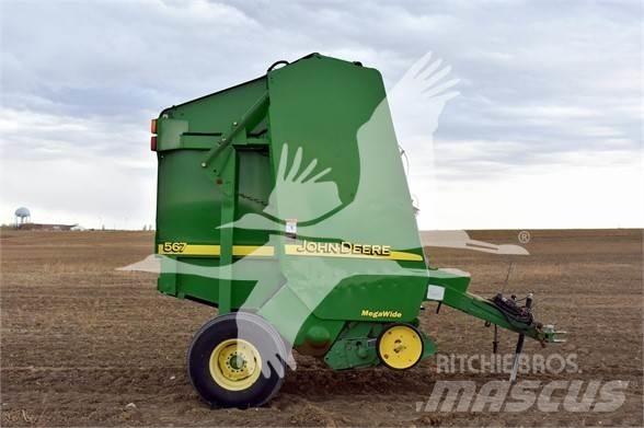 John Deere 567 圓型牧草打包機