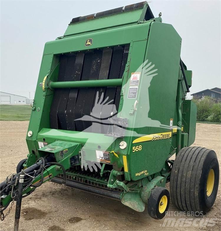 John Deere 568 圓型牧草打包機