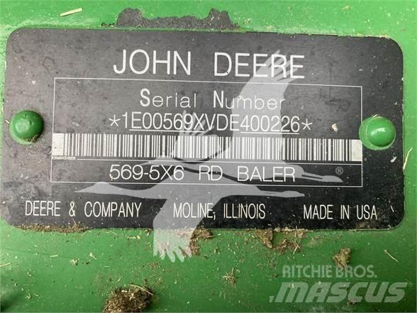 John Deere 569 圓型牧草打包機