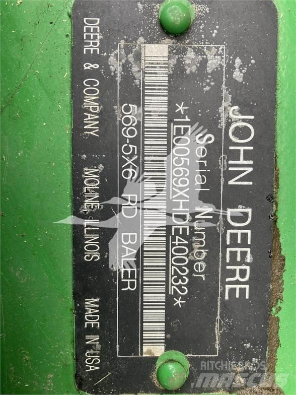 John Deere 569 圓型牧草打包機