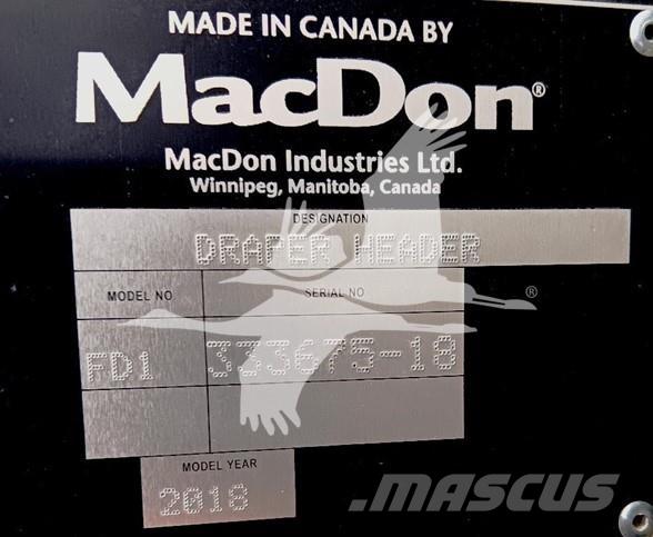 MAC DON FD145 聯合收割機頭