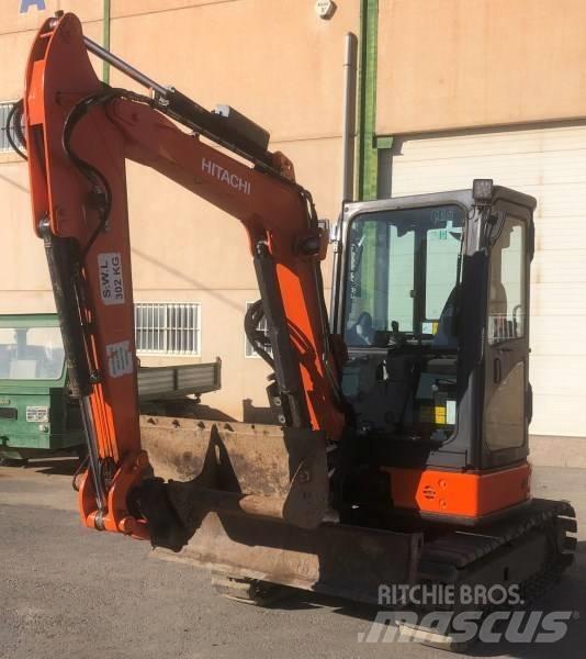 Hitachi ZX 33 U-5 A 小型挖土機/掘鑿機<7t(小型挖掘機)