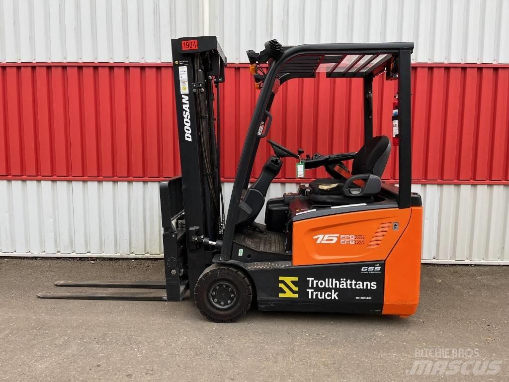 Doosan B 15 T-7 電動堆高機