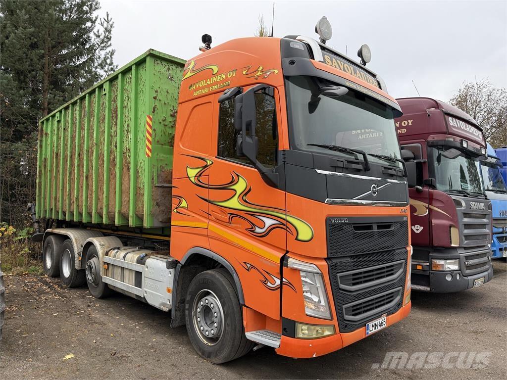 Volvo FH13 540 8X2 吊鉤式起重車