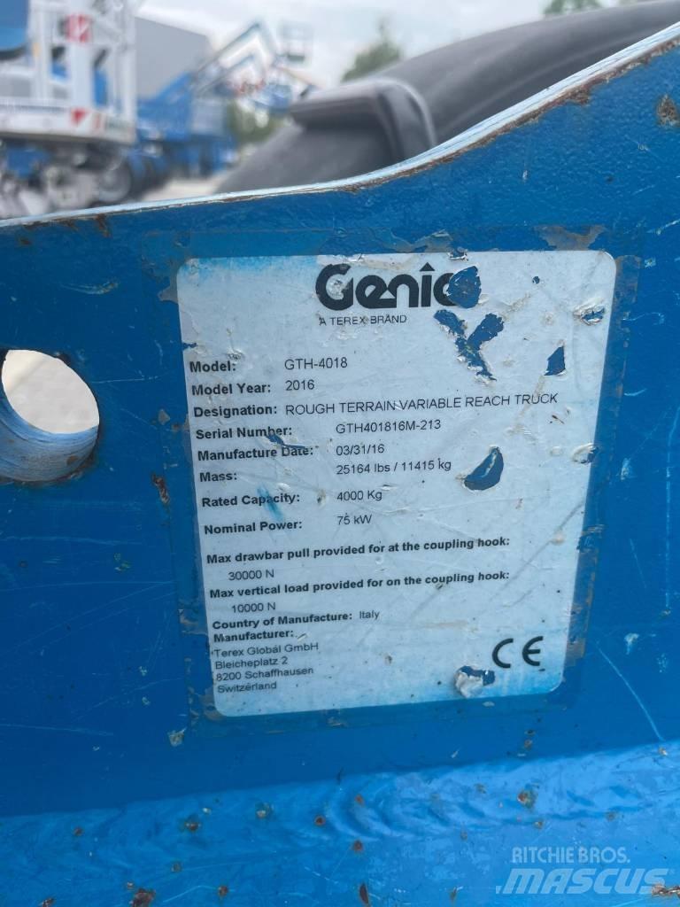 Genie GTH 4018 伸縮臂操作車