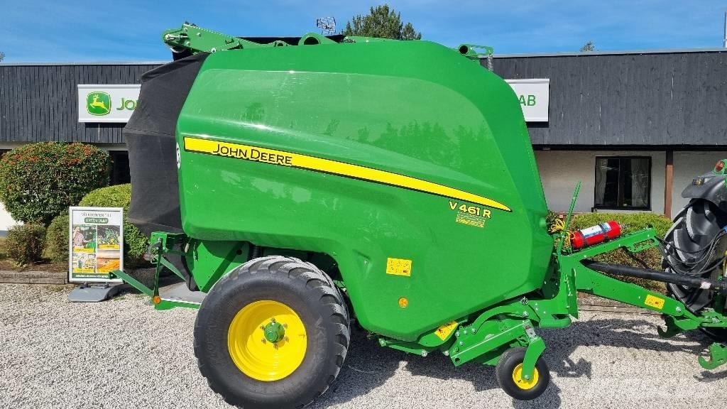John Deere V461R 圓型牧草打包機