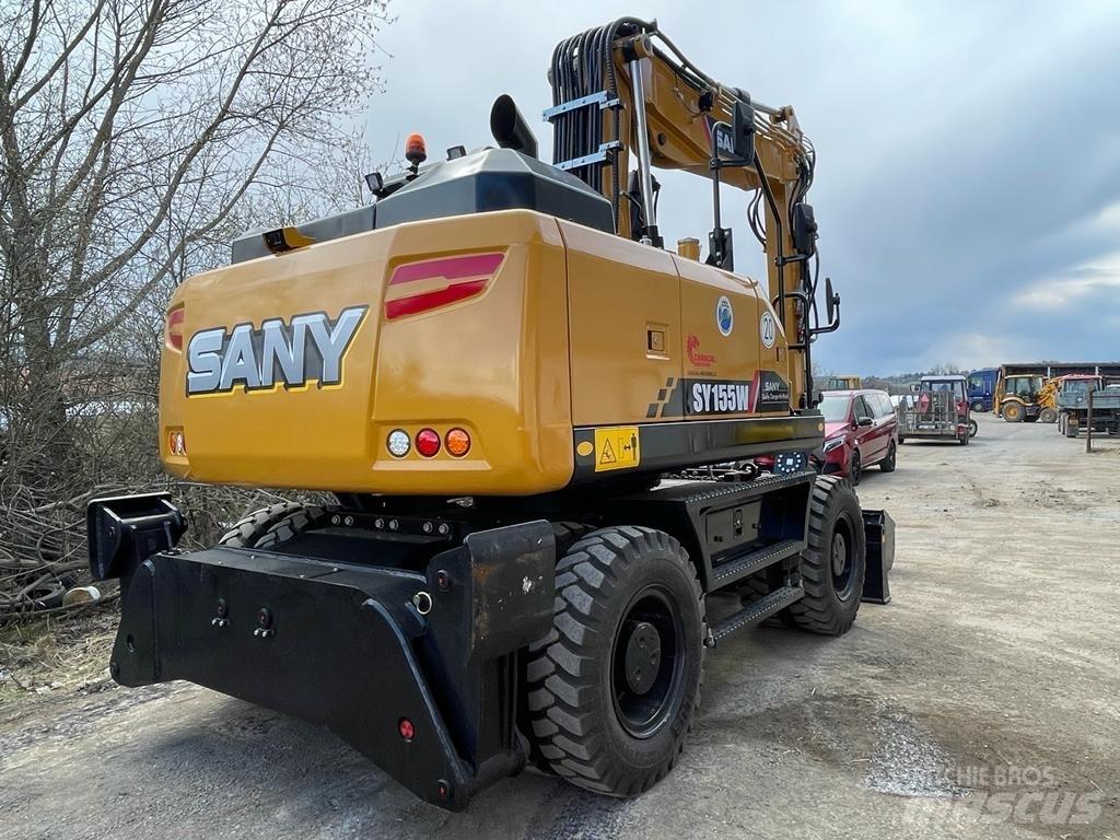 Sany SY155W 旋轉式挖土機/掘鑿機/挖掘機