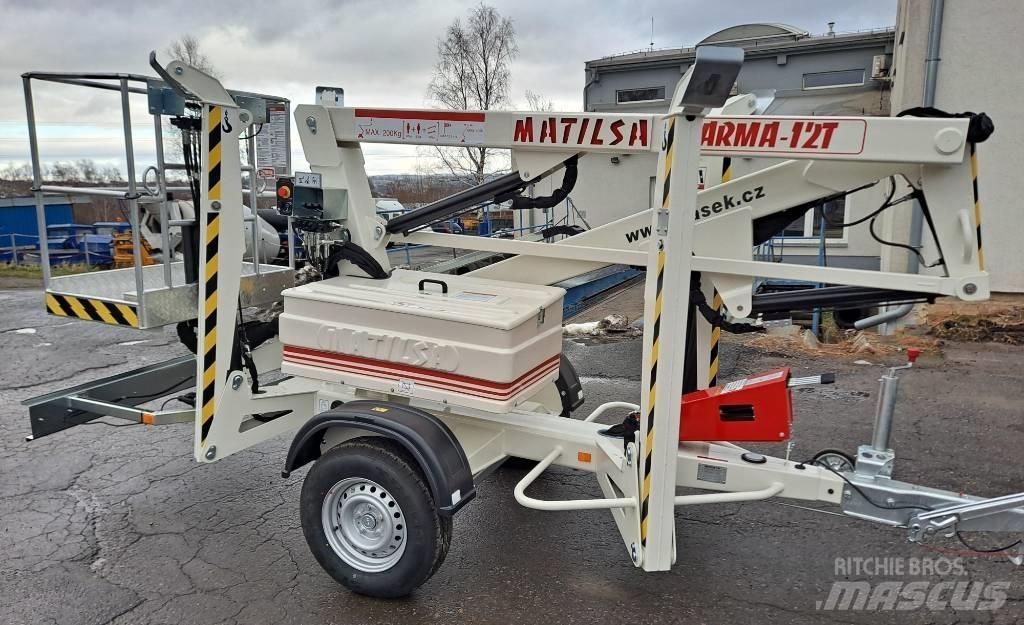 Matilsa Parma 12T 拖車裝載高空作業平台
