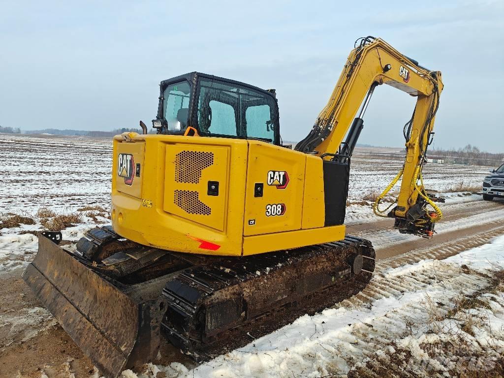 CAT 308  CR 中型挖土機/掘鑿機/挖掘機 7t-12t