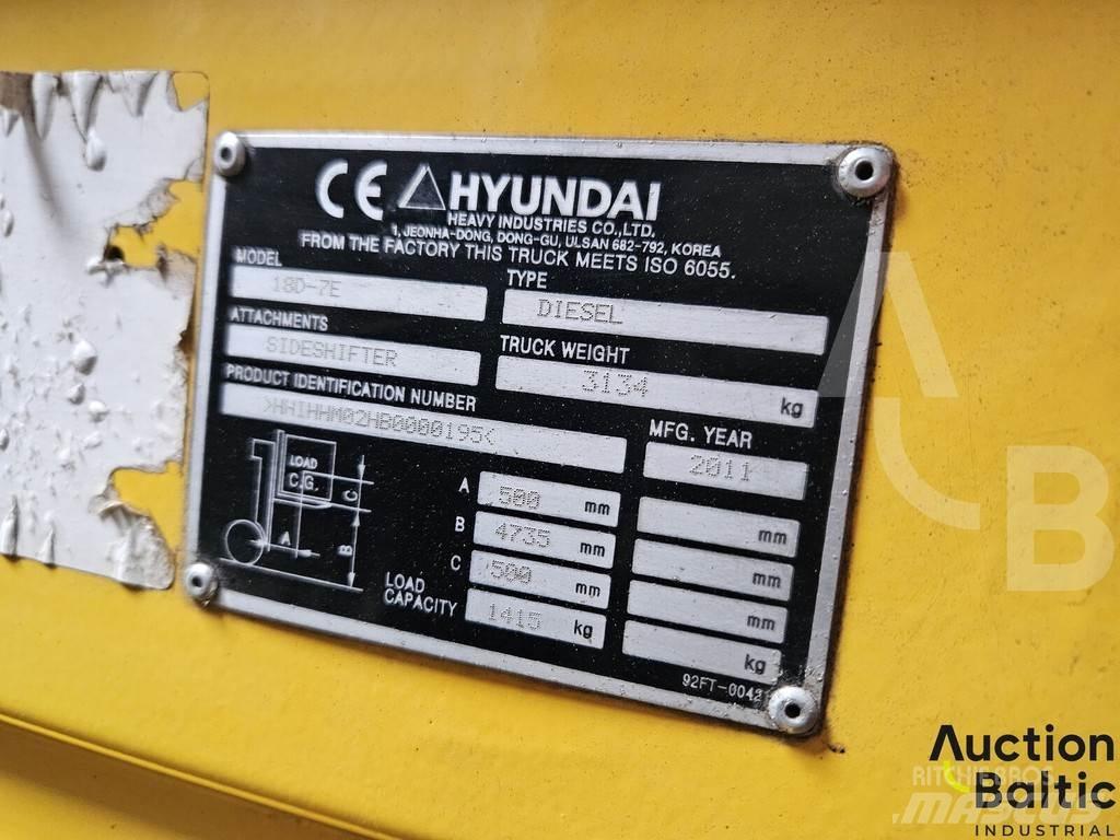 Hyundai 18D-7E 柴油卡車