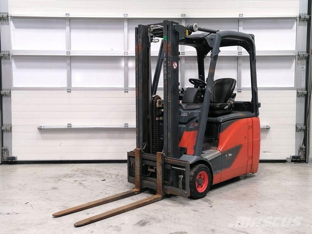 Linde E16H-02 電動堆高機