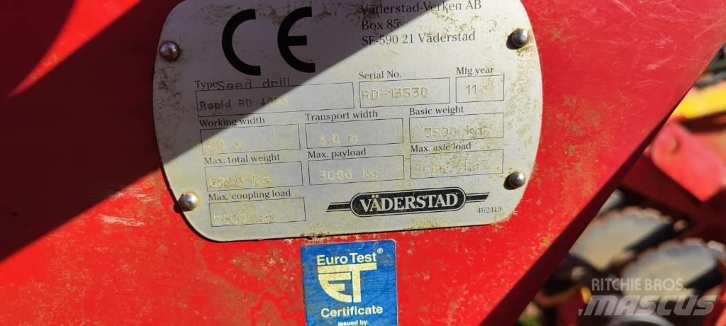 Väderstad Rapid400S 組合鑽