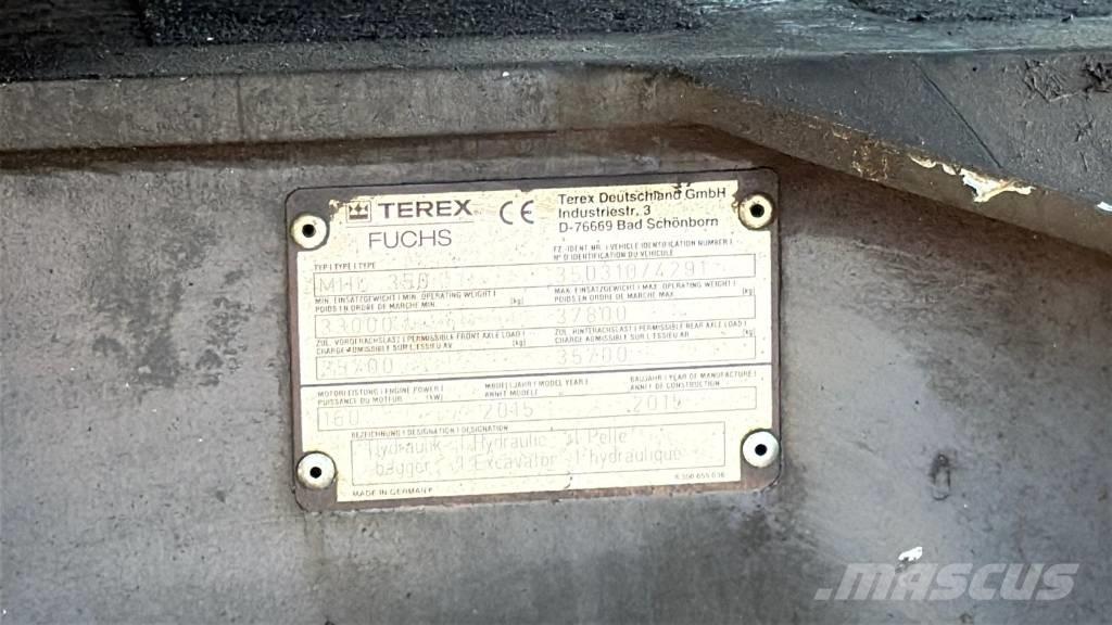 Terex Fuchs MHL 350E 其他物料運輸工具
