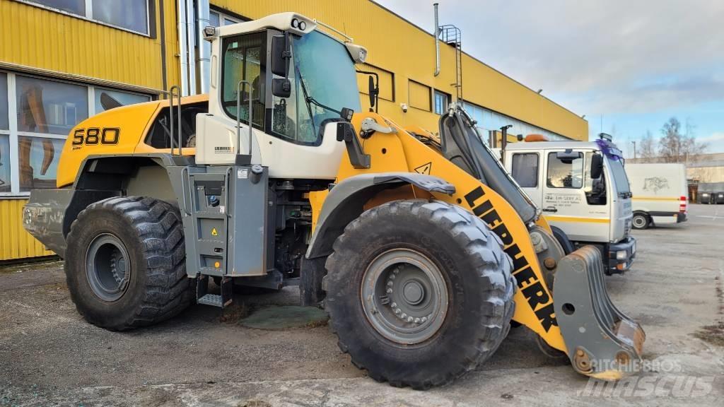 Liebherr L580 XPower 輪胎式裝載機