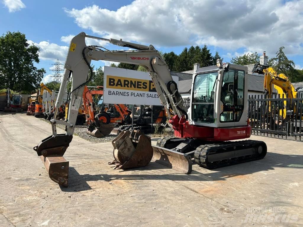 Takeuchi TB 153 FR 中型挖土機/掘鑿機/挖掘機 7t-12t