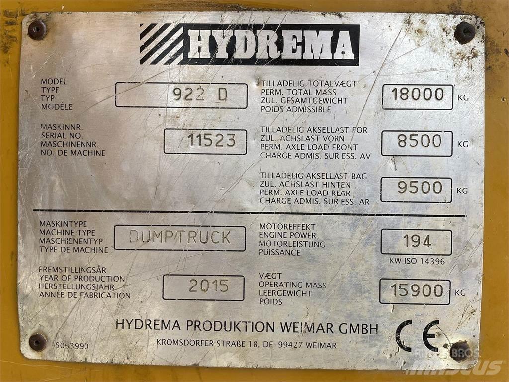 Hydrema 922D 側卸礦車