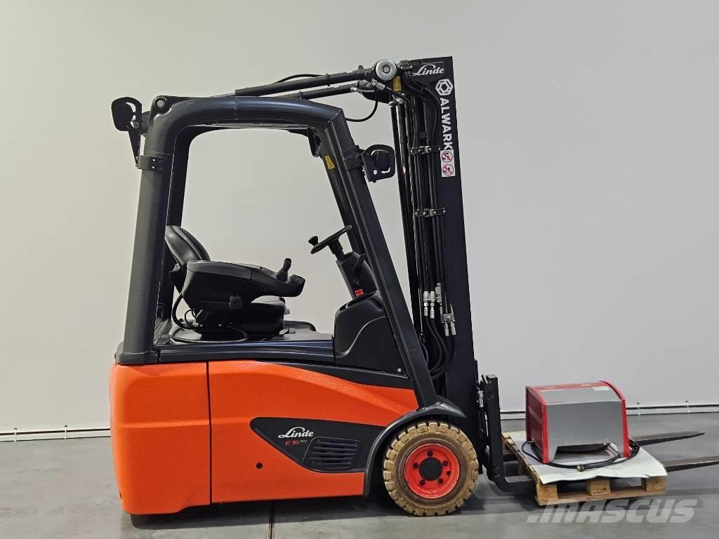 Linde E16C 電動堆高機