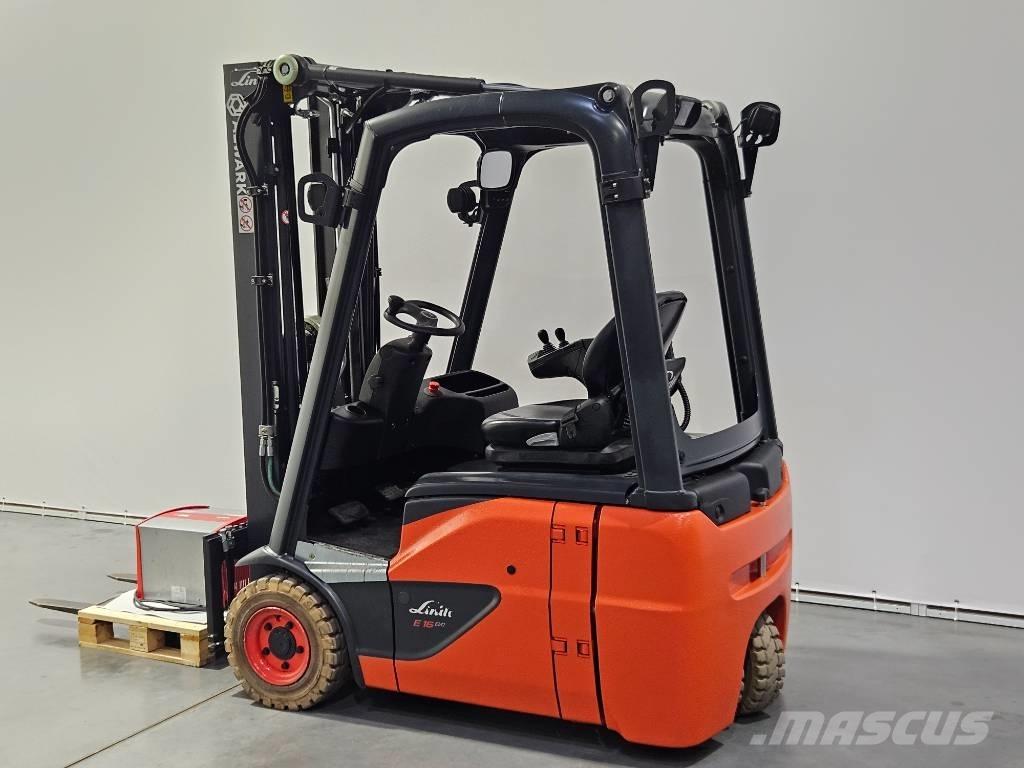 Linde E16C 電動堆高機