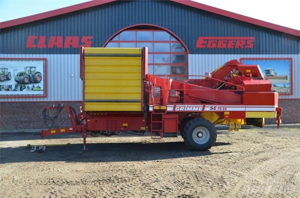 Grimme se 85-55 sb 馬鈴薯收穫機和挖掘機